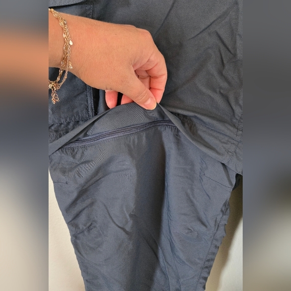 REI Gray Hiking Pants Size 12P - Picture 4 of 8